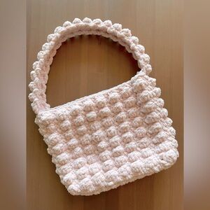 Handmade Crochet Bubble Shoulder Bag